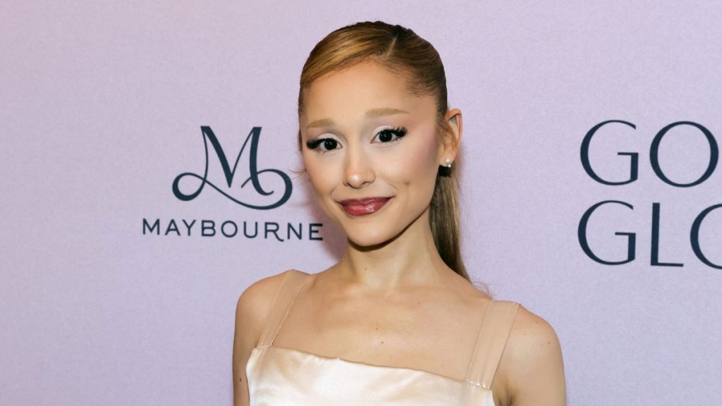 Ariana Grande attends the Golden Globes First-Time Nominee Celebration at The Maybourne Beverly Hills on December 17, 2024 in Beverly Hills, California.
