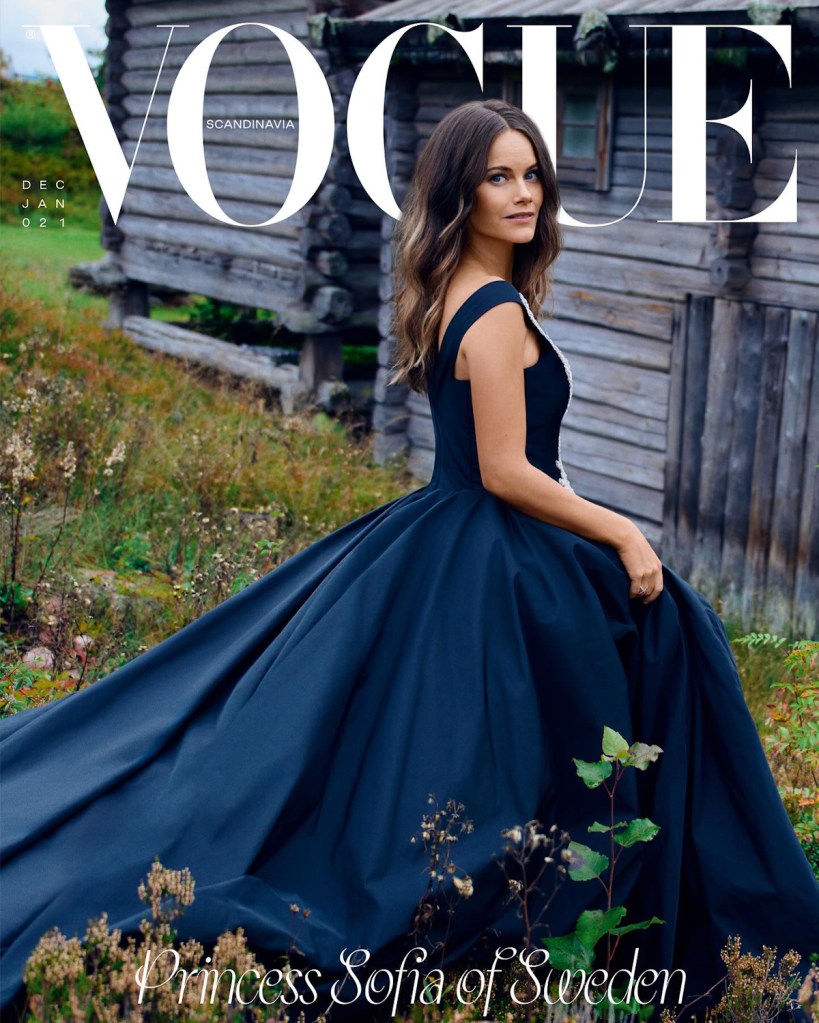 Vogue Scandinavia December 2024/January 2025 : Princess Sofia of Sweden by Hasse Nielsen